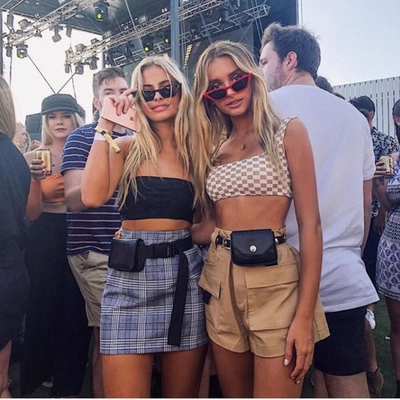 Checkered Crop Top - Picture 5 of 8